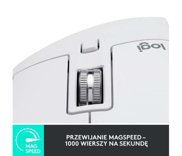 Logitech MX Master 3S Jasnoszary - 1044977 - zdjęcie 3